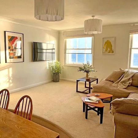 Ferienwohnung Stunning Seafront Flat,St Leonards Exterior foto