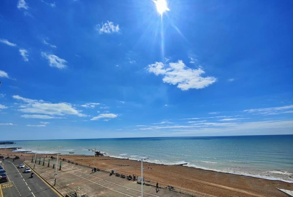 Ferienwohnung Stunning Seafront Flat,St Leonards Exterior foto